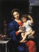 MIGNARD, Pierre The Virgin of the Grapes oil